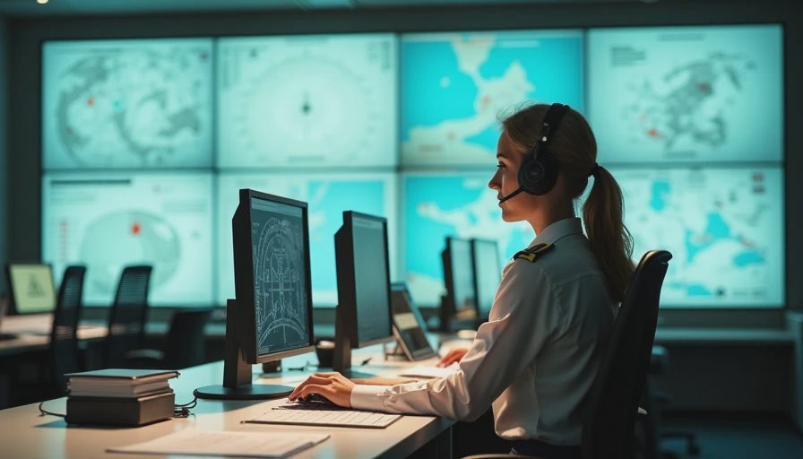 Visual context for air traffic controller jobs